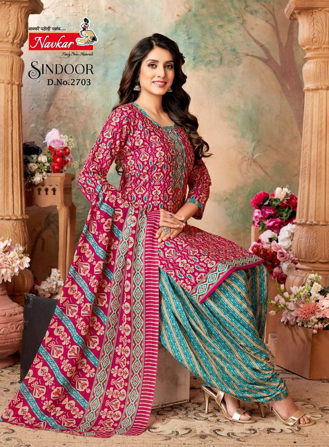 Sindoor Vol 27 By Navkar Indo Cotton Readymade Dress Wholesale Shop In Surat